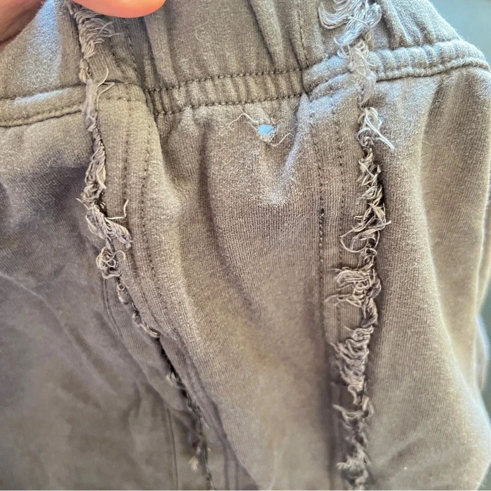 FP Movement Free People Where The Wind Blows Jogger Sweatpants Gray Size Large - Picture 12 of 12